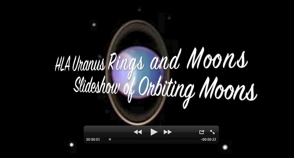 Uranus's Moons | The Schools' Observatory